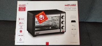 PIEKARNIK ELEKTRYCZNY 25L TERMOOBIEG+ROŻNO+GRILL