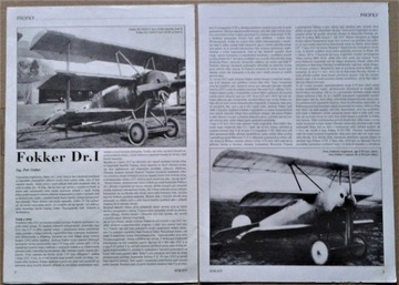 Samoloty I WW - FOKKER Dr.I