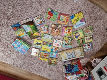 Zestaw zabawek edukacyjnych, puzzle książeczki 