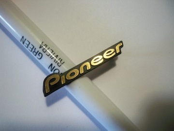 logo znaczek emblemat Pioneer ok. 39mm PLASTIK