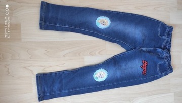 Spodnie jeans jeansy dziewczęce rozmiar 104