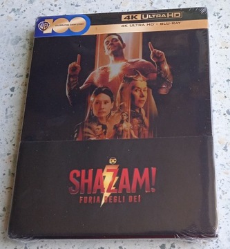 shazam gniew bogów 4k steelbook po polsku