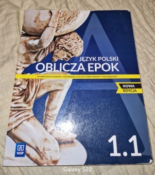 Podręcznik do J. Polskiego OBLICZA EPOK klasa 1