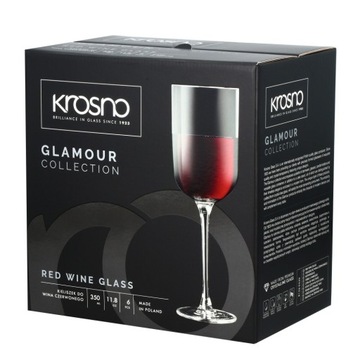 Kieliszki do czerwonego wina Krosno Glass Glamour