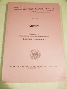 Mowy Lizjasz przeł.r. Turasiewicz