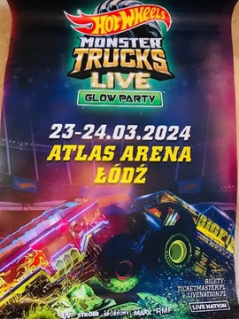 Plakat monster truck