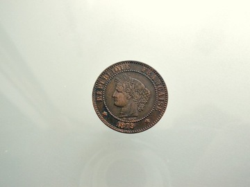 FRANCJA,  5 Centimes 1879 r. A