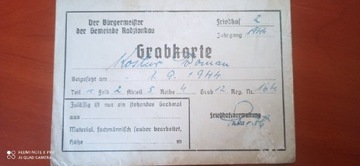 Radzionków Radzionkau stare dokumenty