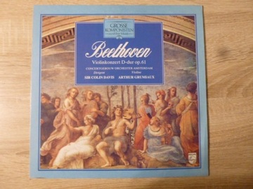 BEETHOVEN Koncert skrzypcowy D-dur - Lp Philips