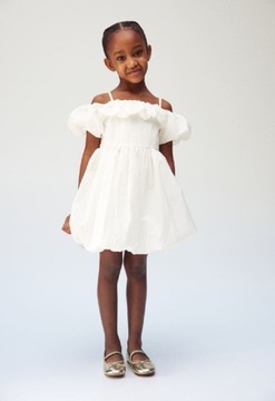 H&M sukienka z obszernym baloniastym dołem Limit Edition 5-6l