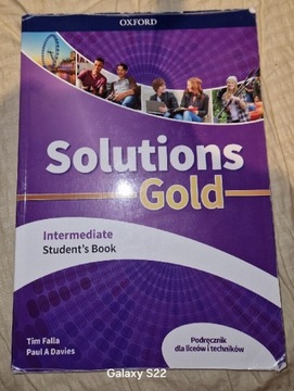 Podręcznik SOLUTIONS GOLD j. angielski Klasa 1