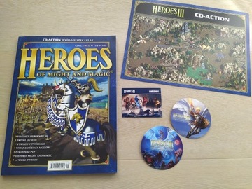 CD-Action – Heroes of Might and Magic III - NOWE