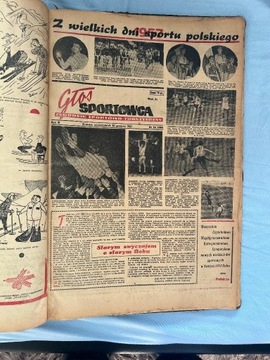 Gazeta Głos Sportowca 1955-1957