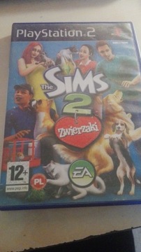 The Sims 2 zwierzaki ps2