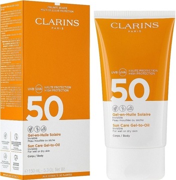 Clarins - Gel-Solar Body Oil SPF50