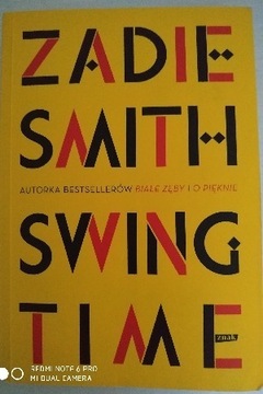 Ksiażka Zadie Smith "Swing Time"