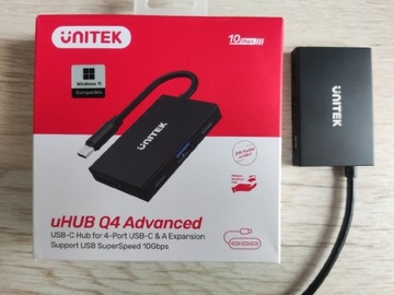 Szybki Hub USB 3.1 Unitek H1302A