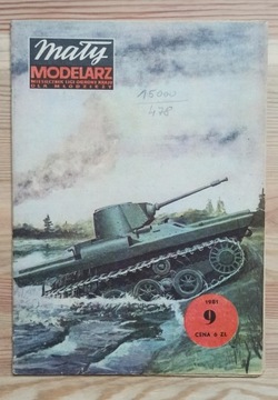 Mały Modelarz 9/1981, oryginał