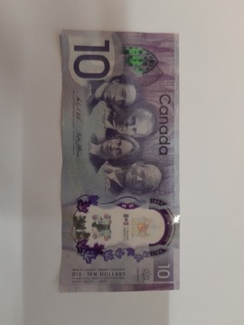 Canada 10 Dollars 2017 P112 pamiątkowa