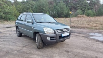 KIA Sportage 2.0 napęd 4WD 4x4 Zielona 142KM 