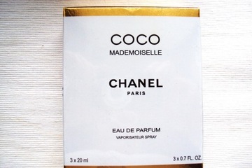 COCO Mademoiselle CHANEL 3x20 ml Spray