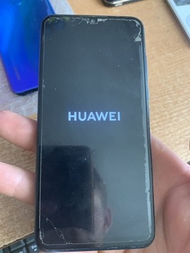 Wyświetlacz dotyk ramka Huawei P30 lite niebieski