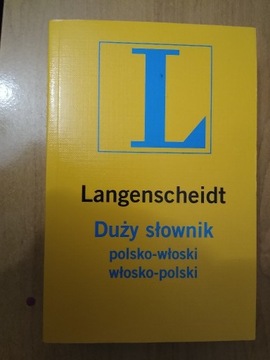 Duży słownik włoski Langenscheidt