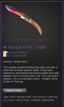 Navaja Fade FN CS2