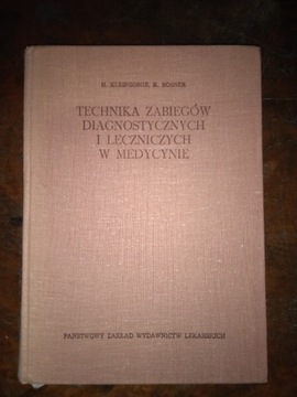 Technika zabiegów diagnostycznych i...Kleinsorge