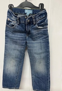 Spodnie jeansy chłopiec roz. 110 st. b. dobry