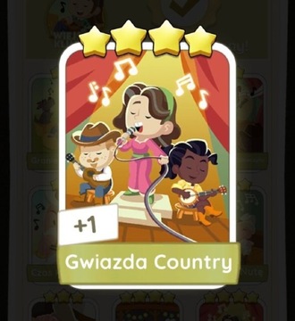 Monopoly go "Gwiazda country"