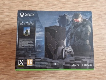 XBOX SERIES X HALO INFINITE EDITION NOWY