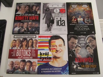 Polskie filmy, wydania książkowe (6xDVD)