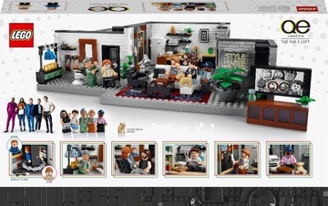 Lego 10291 Queer Eye – Mieszkanie Fab Five