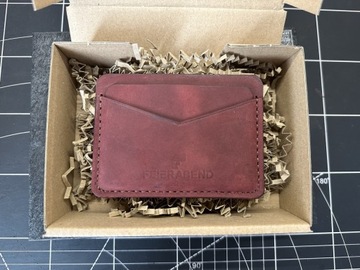 Cardholder - portfel na karty ręcznie robiony