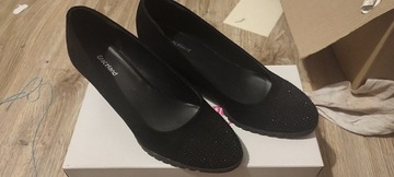 Buty na koturnie 38