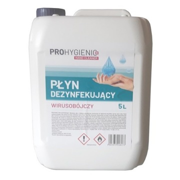 PROHYGIENIC PŁYN DEZYNFEKUJĄCY 5 l ZABIJA 99,9% 