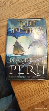 Książka - Dragonsblood: A New Novel of Pern - EN