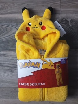 Kombinezon, piżamka Pikaczu,pokemon r.110/116