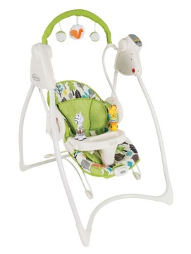 Stylowa huśtawka 2w1 Graco SWING N'BOUNCE leżaczek