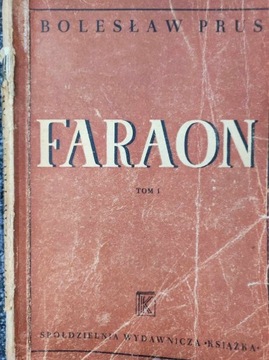 Faraon-Bolesław Prus - 3 tomy 1947