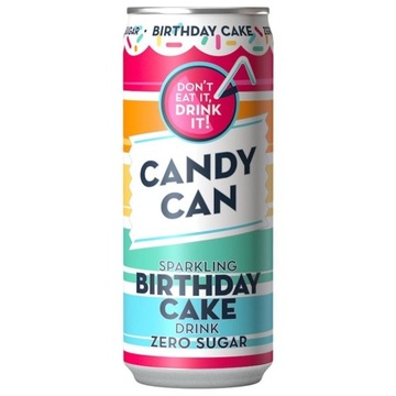 Candy Can Birthday Cake napój gazowany 500ml