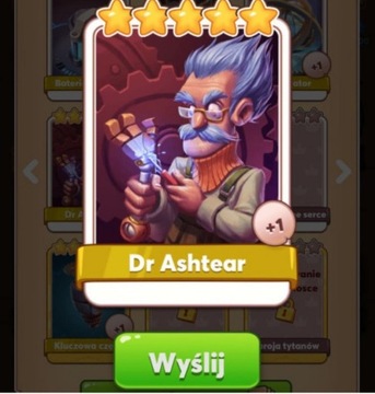 Dr Ashtear Coin Master karta