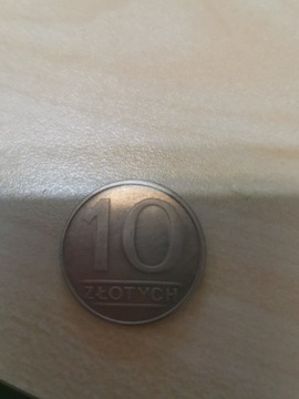 Moneta 10 złotych z 1987