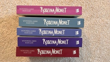 Rodzina Monet - seria 5 książek