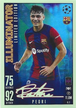 MATCH ATTAX EXTRA 2023/24 PEDRI BARCELONA LIMITED 