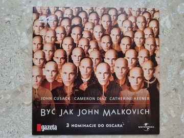 "Być jak John Malkovich",  płyta DVD