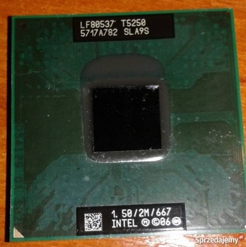 Procesor Intel Core 2 Duo T5250 2x 1,5Ghz