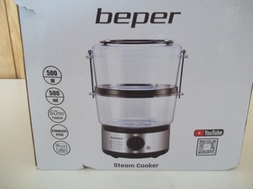 Parowar Beper Steam Cooker 500W / 500ml