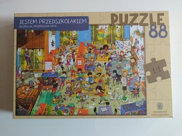 Puzzle  - Jestem przedszkolakiem